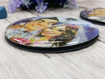 Aimant époxy de mariage